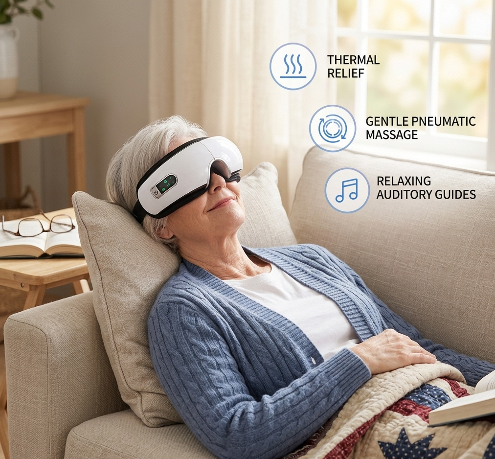 Nuvoravida™ EMS Iris-Glow: Red Light Eye Rejuvenator